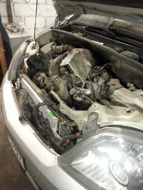 Работы по снятию турбины с двигателя Opel Meriva Z17DTR — автосервис автотело.рф