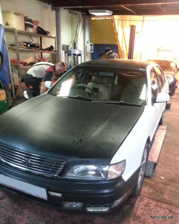 Nissan Cefiro VQ25DE: замена помпы — автосервис автотело.рф