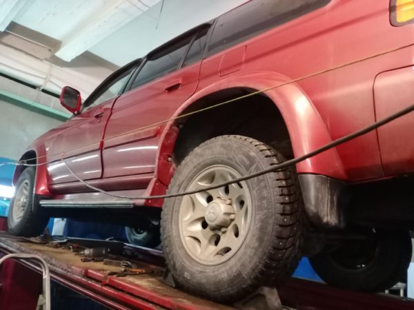 Топливный фильтр закис на Mitsubishi Pajero Sport — автосервис автотело.рф