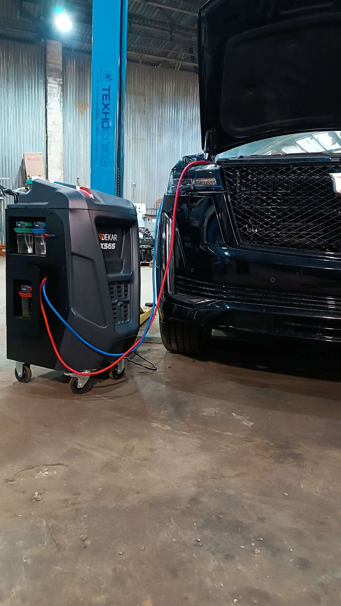 Работы у Cadillac Escalade в цеху АвтоТело